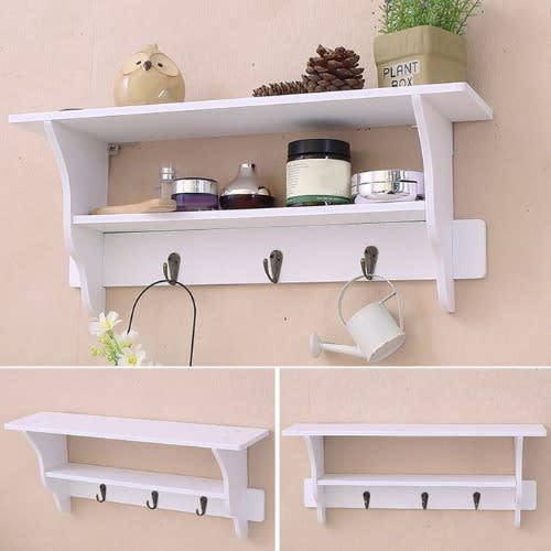 Wall Shelf -  Wall Hanging Decoration - Garden Shelf Hook