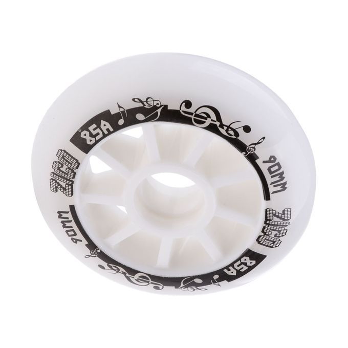 Skates Racing Wheel 90mm White