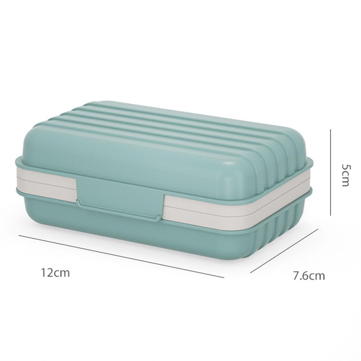 Soap Holder Sealed Soap Case Storage Holder Blue