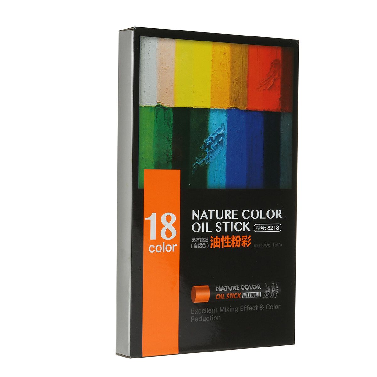 12/18/24 Child Oil Sticks Long-lasting Artist Drawing Set Bright Colors 18 Colors