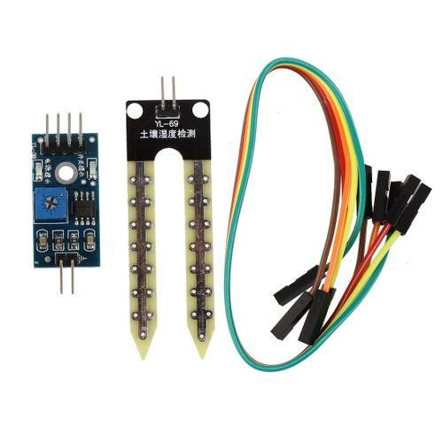 2 Sets Of Blue Metal Soil Hygrometer Detection