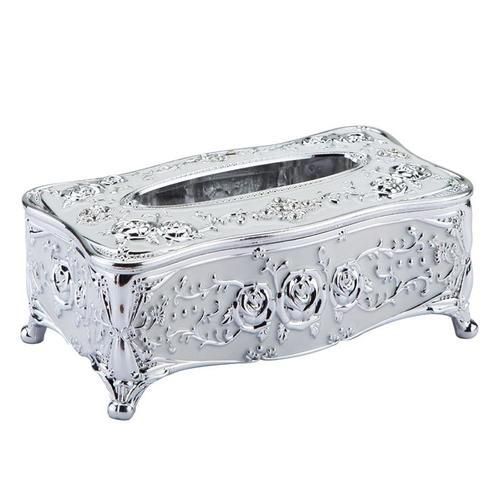 Acrylic Tissue Box Desktop Tissue Box Plastic Home Tissue Holder Home Office KTV Hotel Car Facial Case Holder