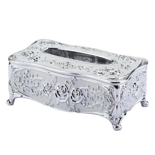 Acrylic Tissue Box Desktop Tissue Box Plastic Home Tissue Holder Home Office KTV Hotel Car Facial Case Holder