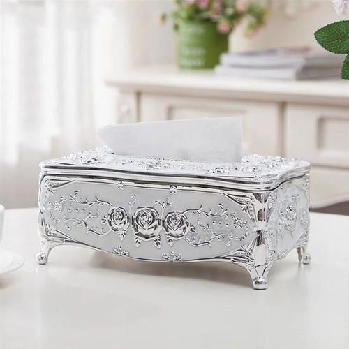 Acrylic Tissue Box Desktop Tissue Box Plastic Home Tissue Holder Home Office KTV Hotel Car Facial Case Holder