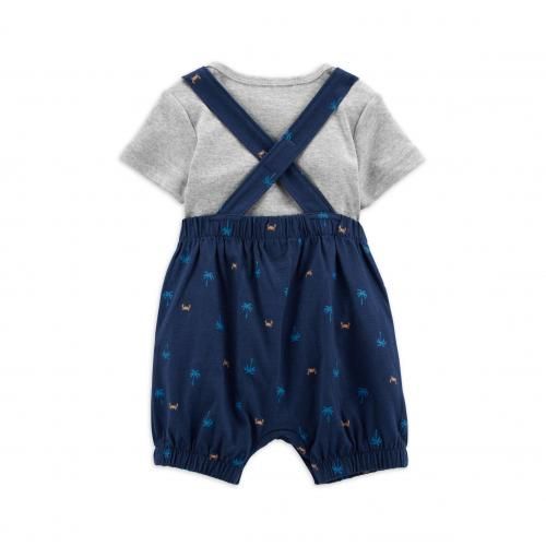 Baby Boy Palm Tree Design 2pc Set