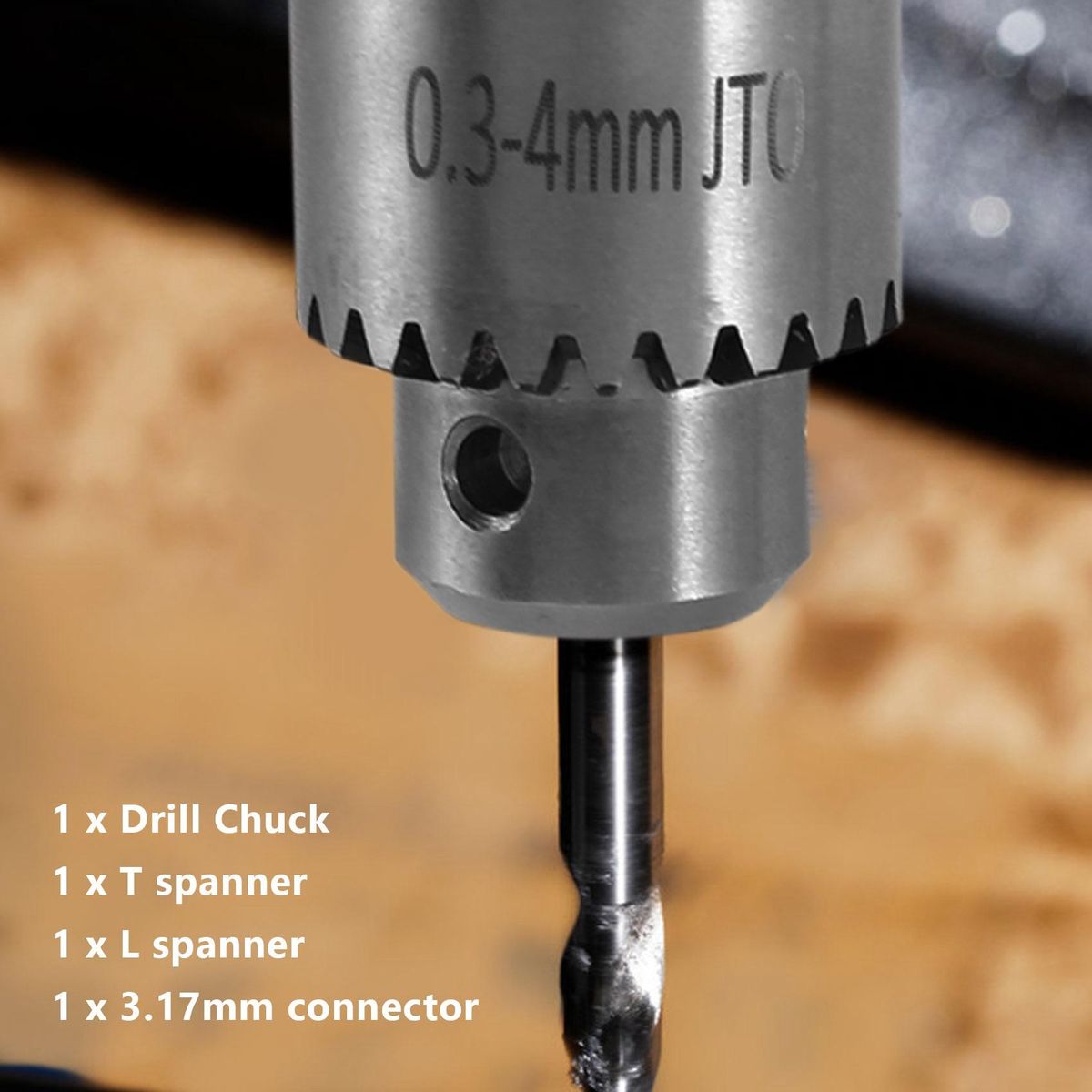 Hot Electric Drill Grinding Mini Drill Chuck Key Keyless Drill Chucks 03-4mm Capacity Range W 317mm Shaft Connecting Rod