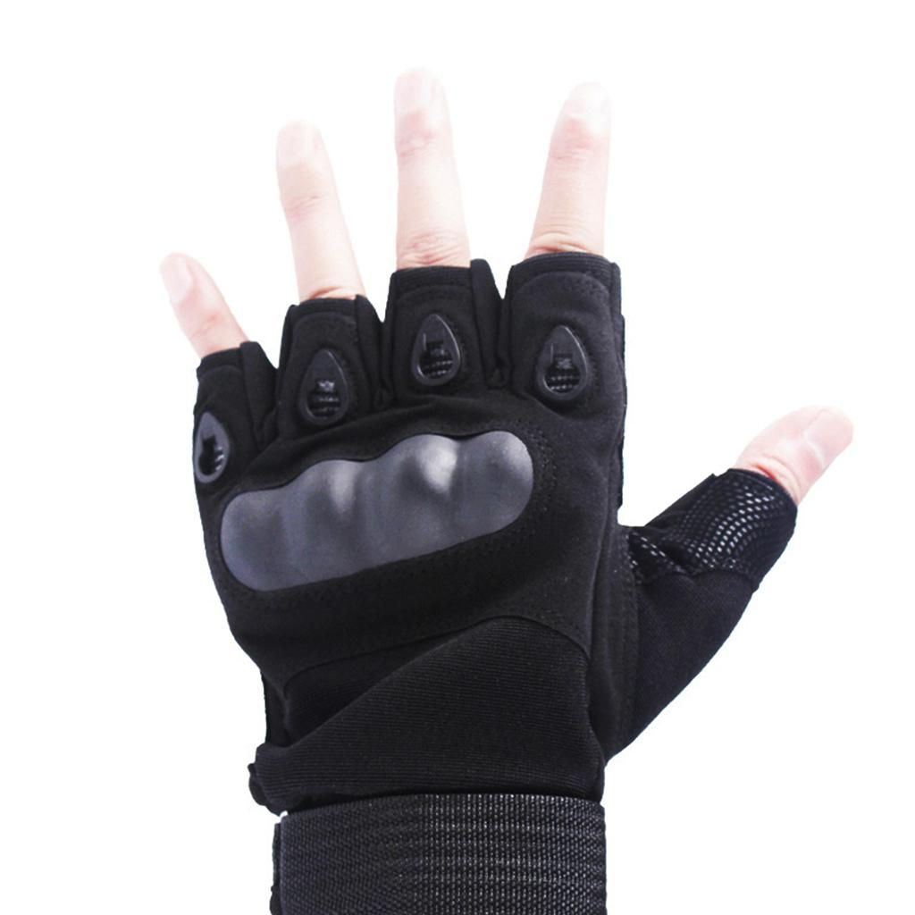 Outdoor Half Finger Gloves Anti-Skid Sport Gloves For