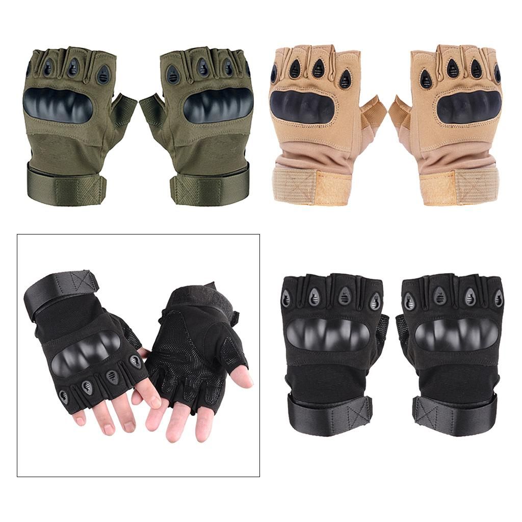 Outdoor Half Finger Gloves Anti-Skid Sport Gloves For