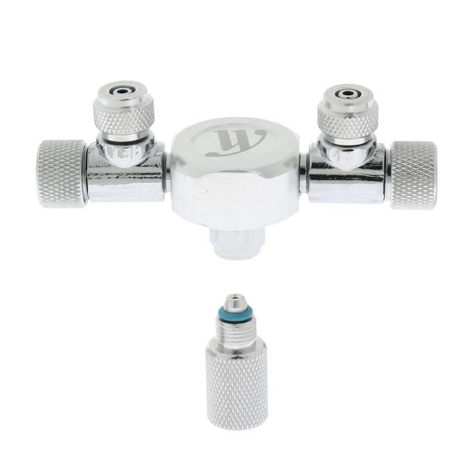 Aquarium Splitter Co2 Regulator Reusable 2/3/4 Way Co2 Diy One For Two