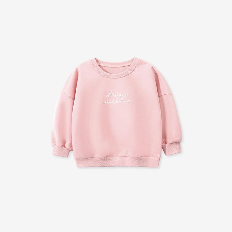 2023 Autumn New Girl's Sweat Set Long Sleeve Pants Children's Two-Piece European a