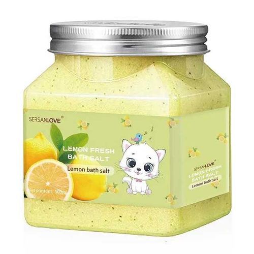Lemon Fresh Sea Salt Bath Scrub