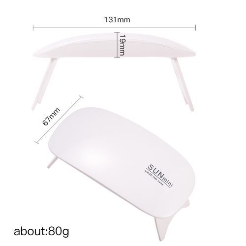 Mini Nail Lamp USB UV Led Nail Dryer Machine Home Use