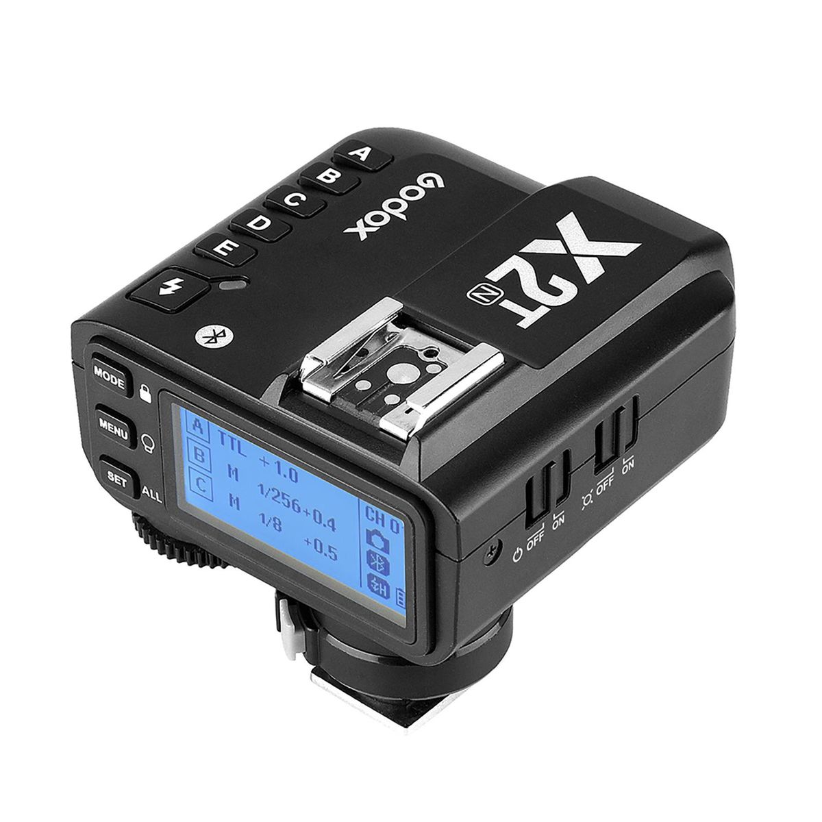 Godox X2T-N i-TTL Wireless Flash Trigger 1/8000s HSS 2.4G Wireless Trigger Transmitter for Nikon DSLR Camera for Godox V1 TT350N AD200 AD200Pro for iPhone X/8/8 Plus for HUAWEI P20 Pro/Mate 10 for Samsung S8 Note8