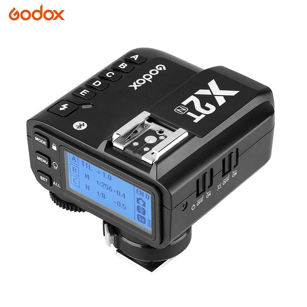 Godox X2T-N i-TTL Wireless Flash Trigger 1/8000s HSS 2.4G Wireless Trigger Transmitter for Nikon DSLR Camera for Godox V1 TT350N AD200 AD200Pro for iPhone X/8/8 Plus for HUAWEI P20 Pro/Mate 10 for Samsung S8 Note8