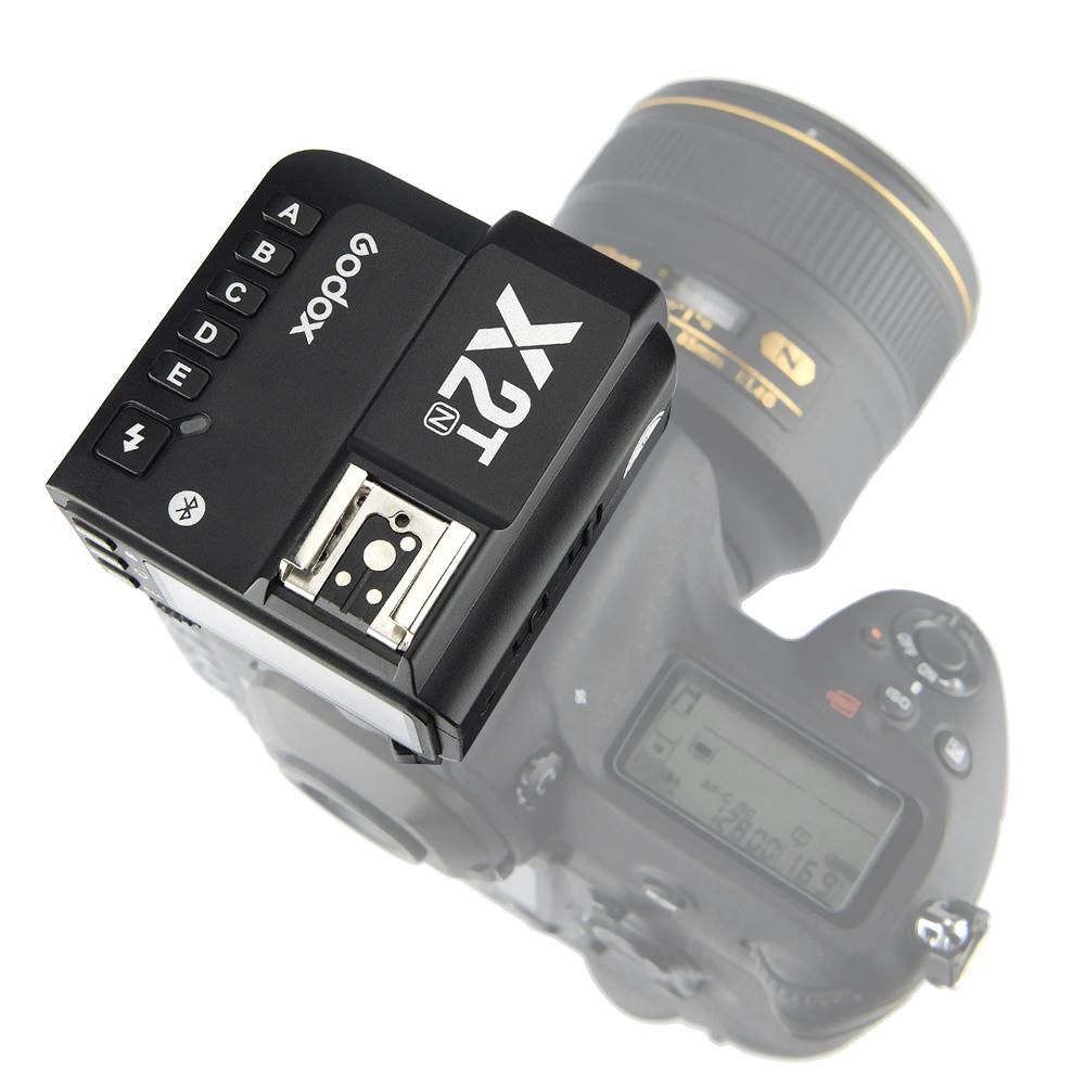 Godox X2T-N i-TTL Wireless Flash Trigger 1/8000s HSS 2.4G Wireless Trigger Transmitter for Nikon DSLR Camera for Godox V1 TT350N AD200 AD200Pro for iPhone X/8/8 Plus for HUAWEI P20 Pro/Mate 10 for Samsung S8 Note8
