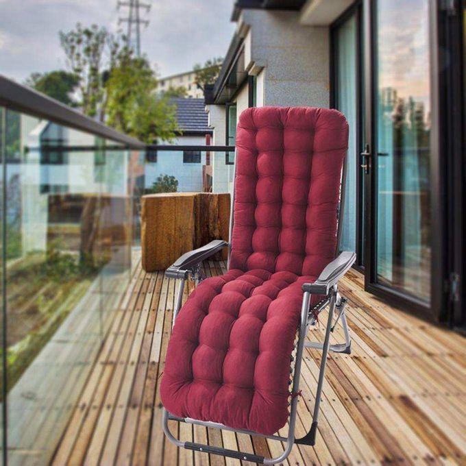 Soft Garden Pad Office Chair Seat Cushions Beach Seat Pad Wine Red B