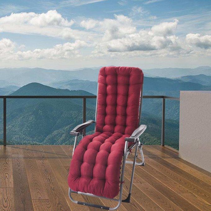 Soft Garden Pad Office Chair Seat Cushions Beach Seat Pad Wine Red B