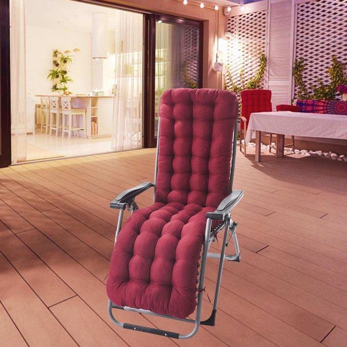 Soft Garden Pad Office Chair Seat Cushions Beach Seat Pad Wine Red B
