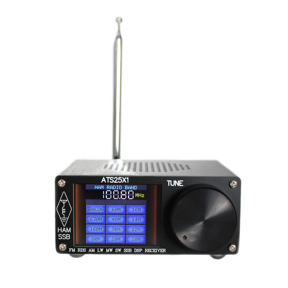 Upgraded ATS25X1 2.4Inch Touch Screen Si4732 Chip All Band