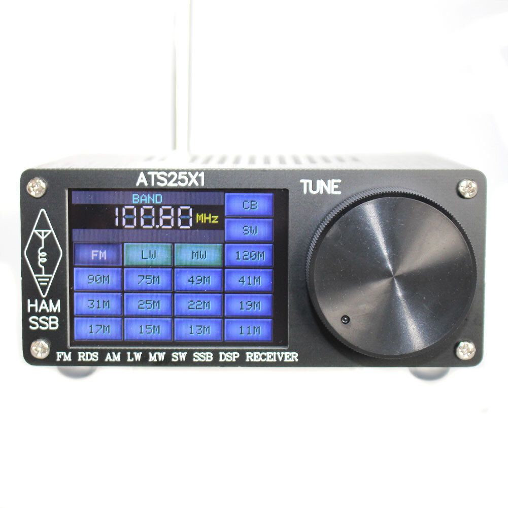 Upgraded ATS25X1 2.4Inch Touch Screen Si4732 Chip All Band
