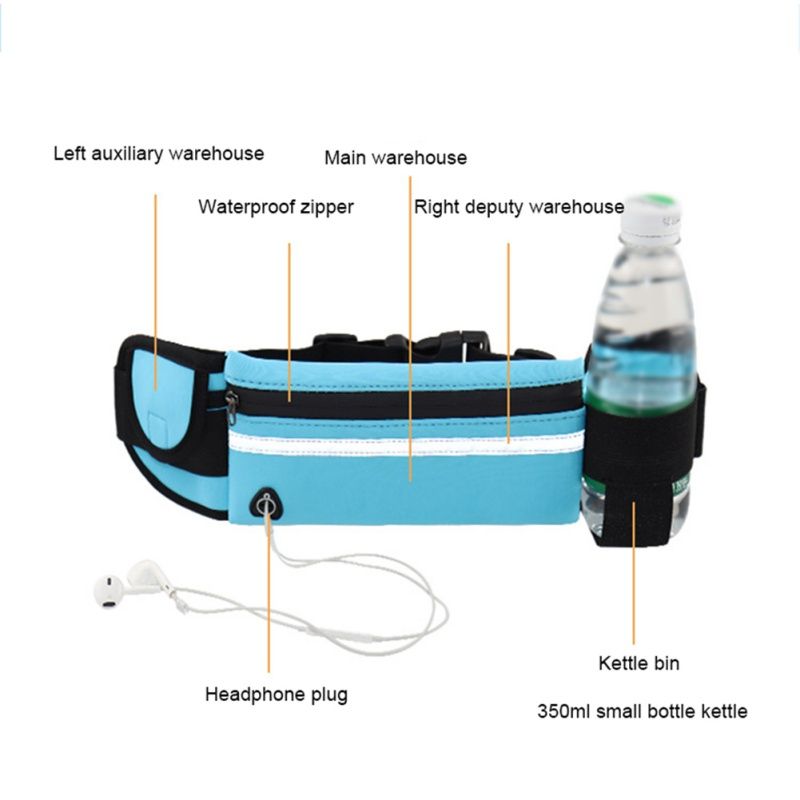 Outdoor Waterproof Anti-Theft Mobile Phone Holder Gym Bag