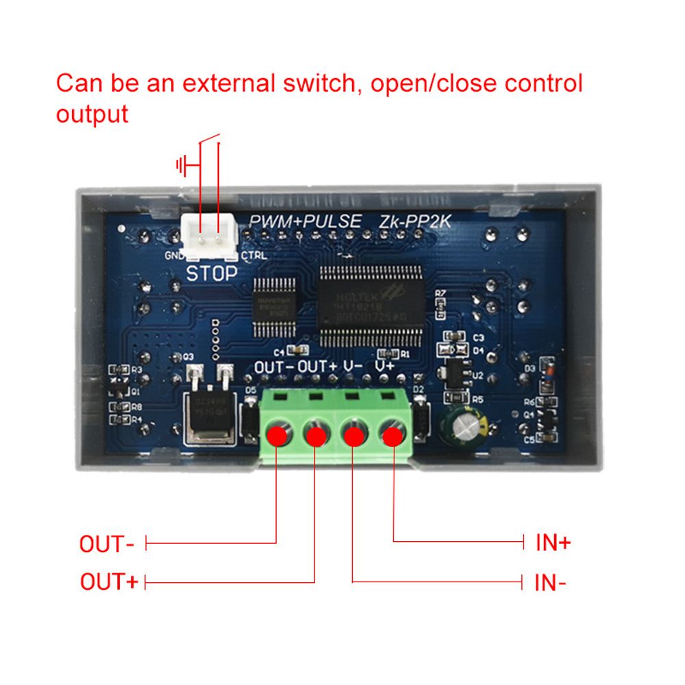 DC3.3-30V Working Voltage 1Hz-150KHz Frequency High Power