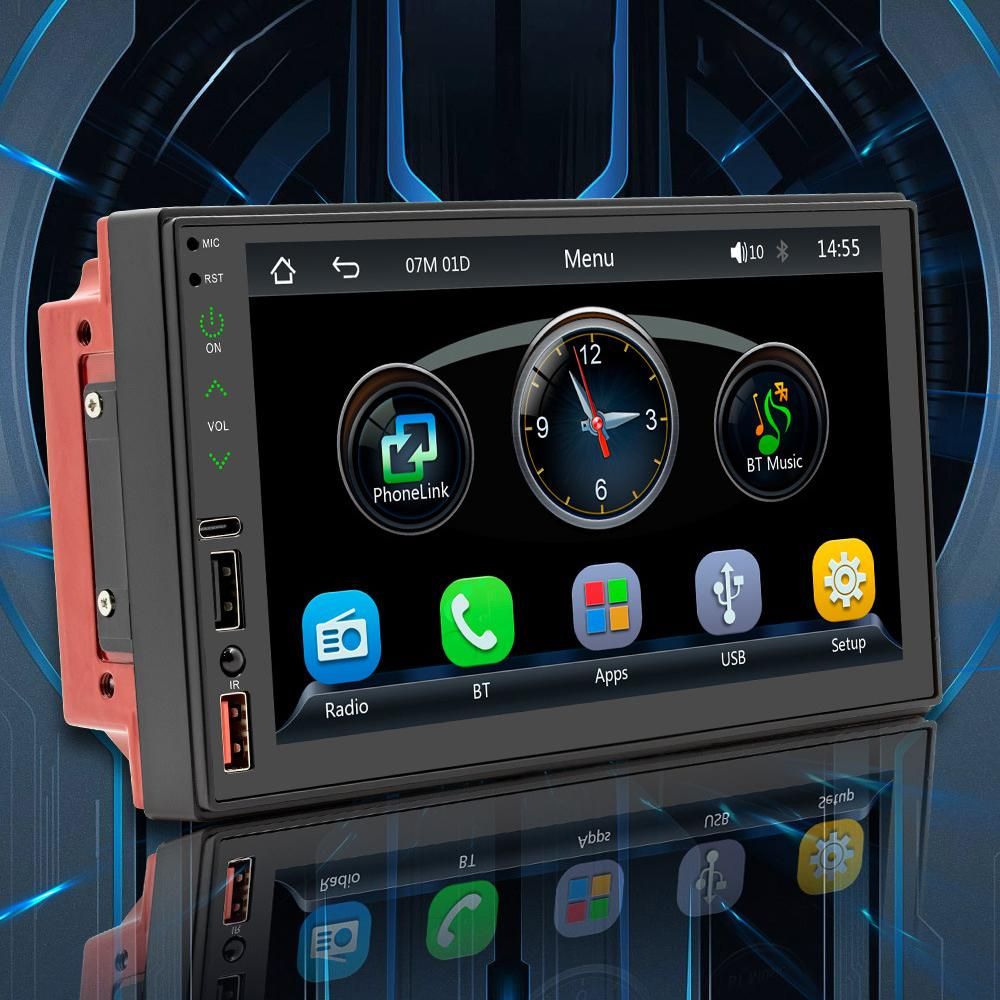 7in Multi-language Car BT MP5 Player Auto Touched Screen Car Music and Video Player Auto Multi-media Player Radio Receiver