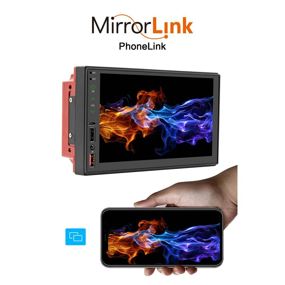 7in Multi-language Car BT MP5 Player Auto Touched Screen Car Music and Video Player Auto Multi-media Player Radio Receiver