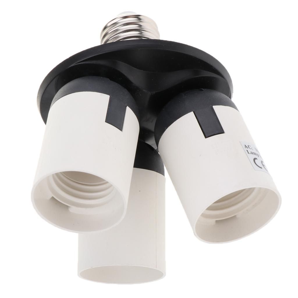 E27 Holder Socket Splitter Socket Converter