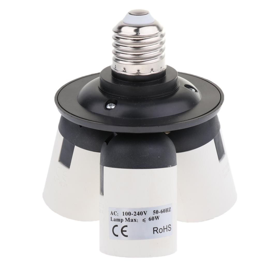 E27 Holder Socket Splitter Socket Converter