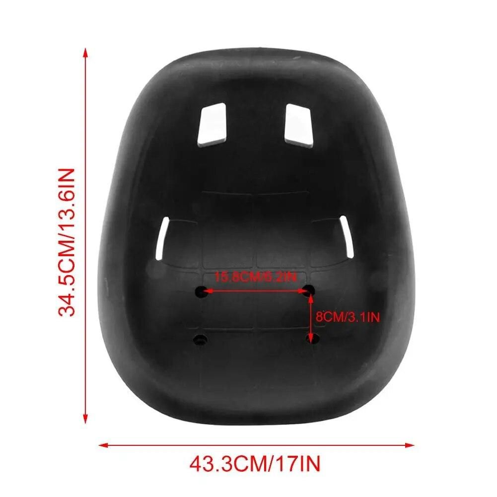 Saddle Replacement Drift Balancing Vehicle Go Kart Car Seat For Drift Trike Racing Go Kart Black