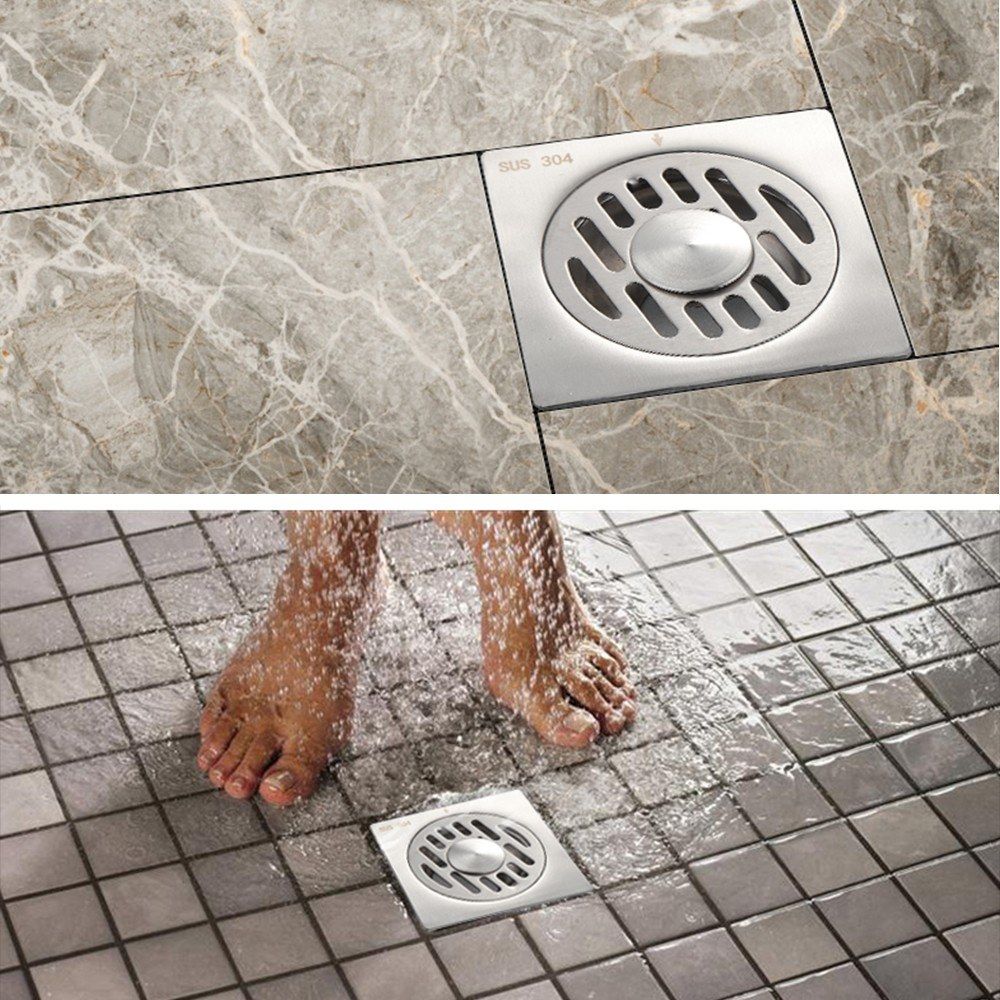 Floor Drain Anti-Odor Shower Drain Anti-clogging Hair
