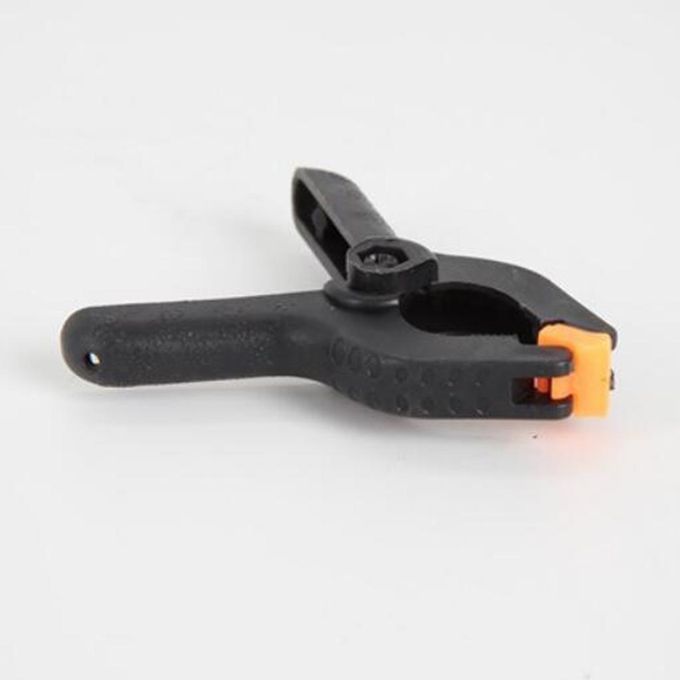 6 PCS Nylon Spring Clamps Set For Photography Backdrop Support Black
