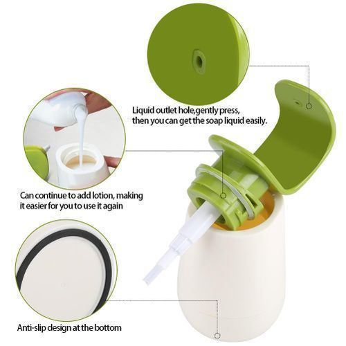 Hand-Back-Press Liquid Soap Dispenser