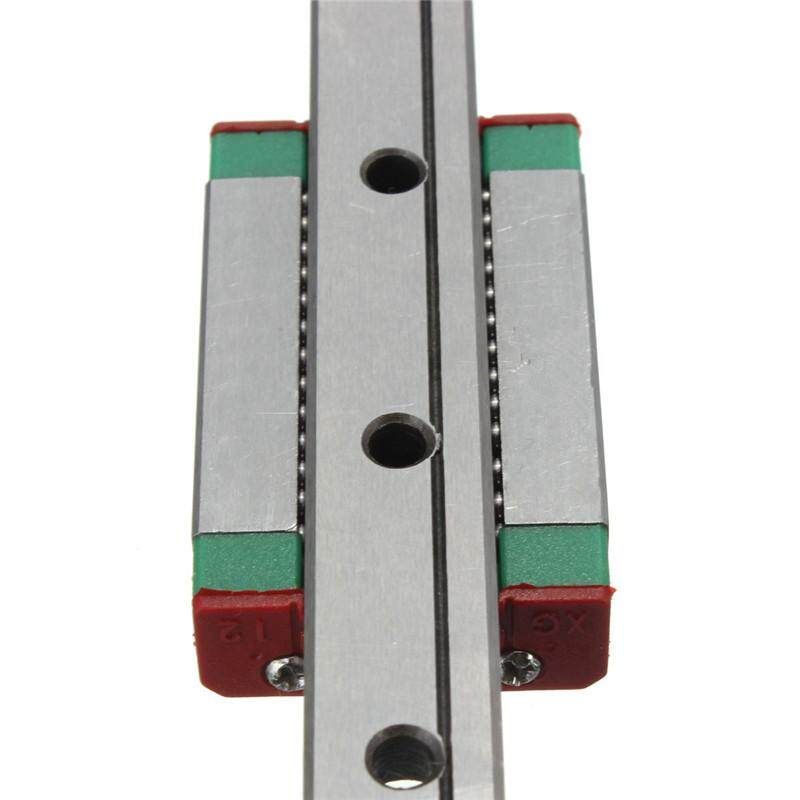 12mm Linear Rail Guide Slide MGN 450mm Length Miniature With MGN12H Linear Block