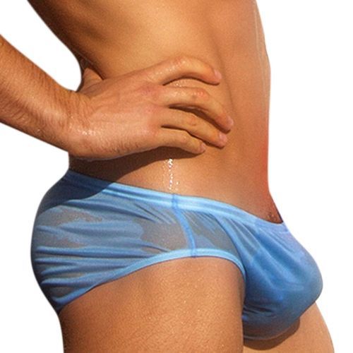 Swimming Trunks  Mens Swim Briefs Translucent Sexy  Swimwear