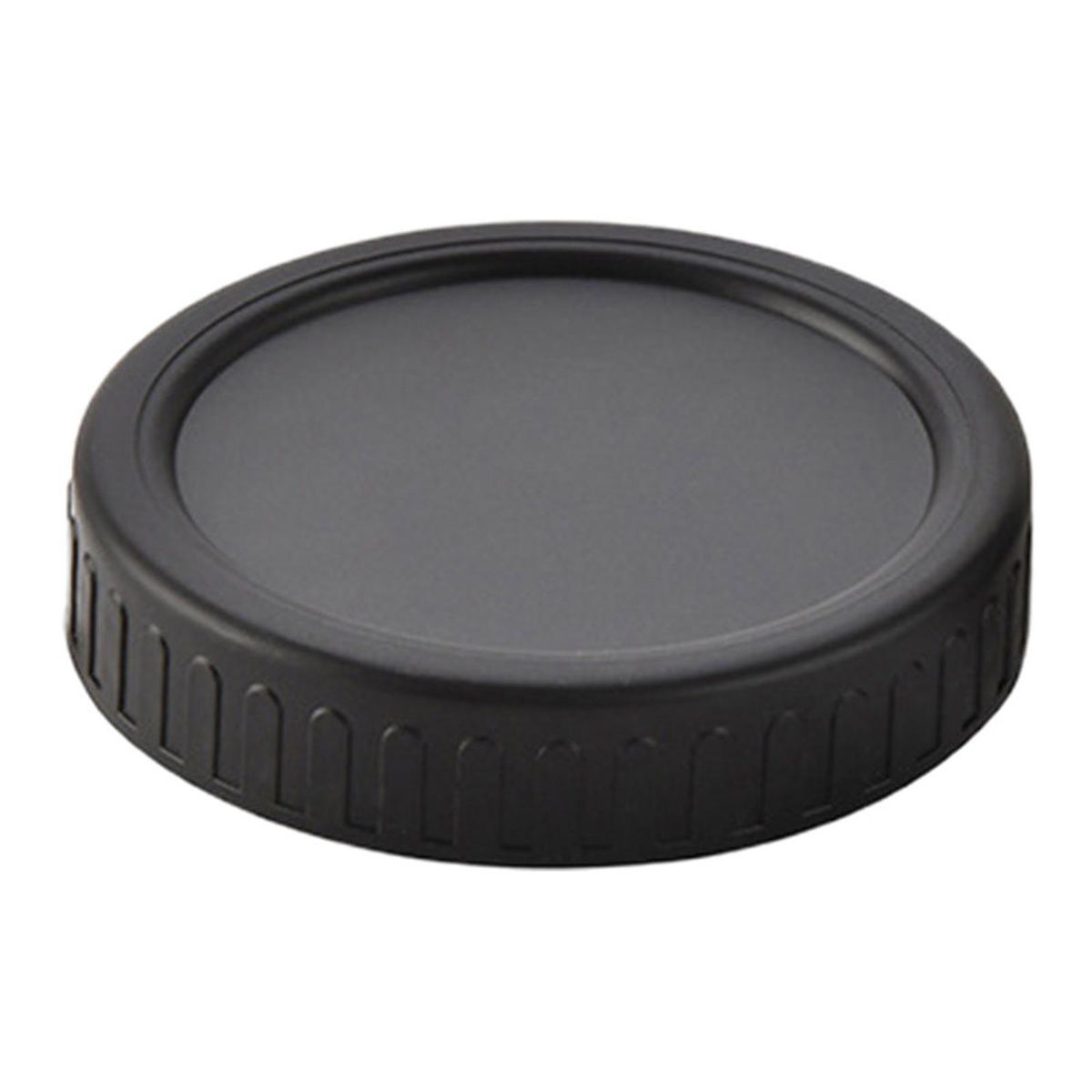 Lid Set Colorful Seal-tight Jar Lids 10pcs 86mm Wide for Airtight Black