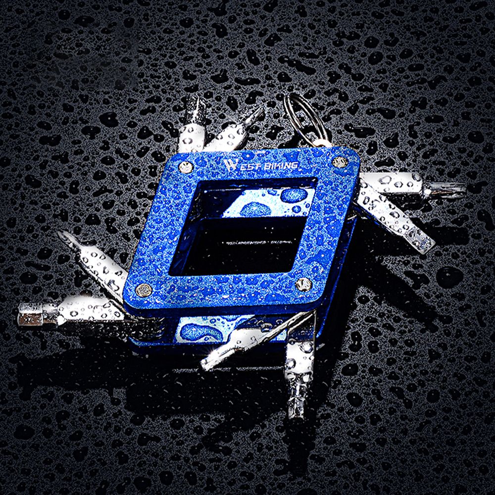 Multifunction Aluminum Alloy Bike Repairing Screwdriver