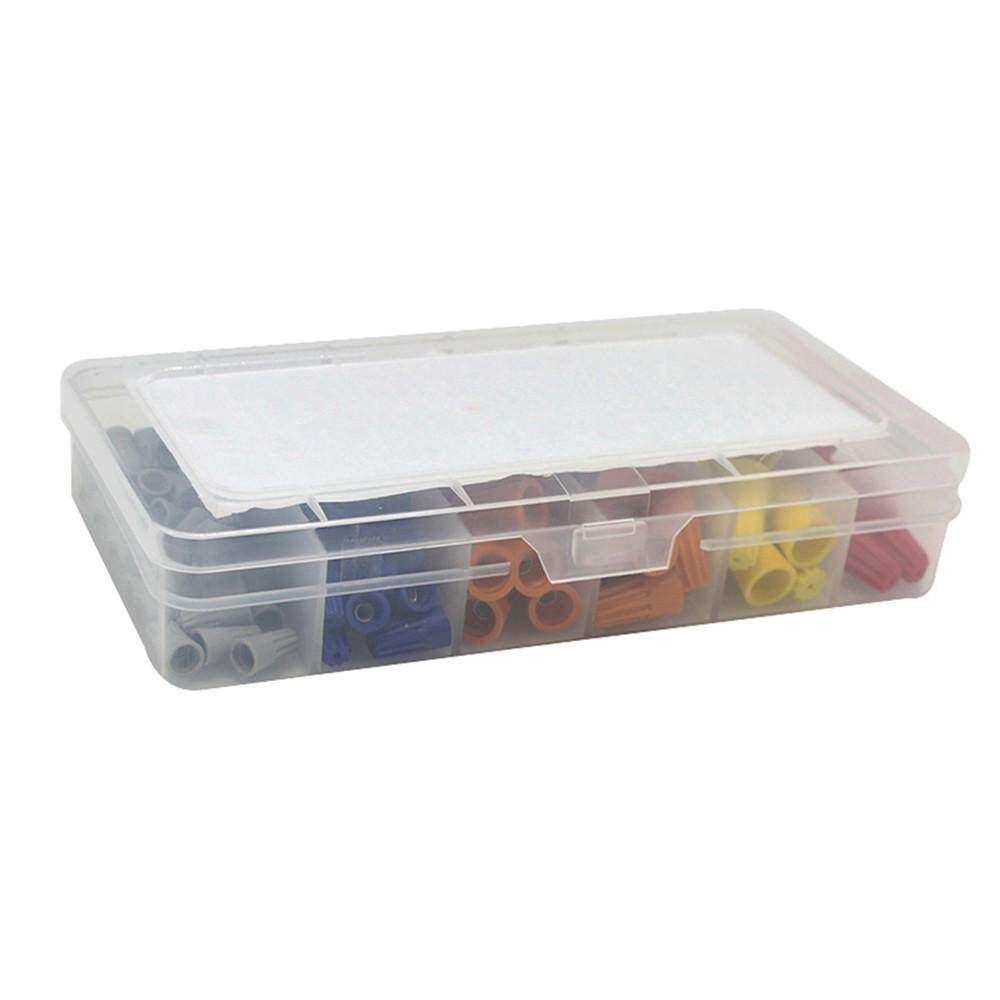 158PCS Wire Connector Terminal Twist Electrical Nut Spring Cap Assortment Kit