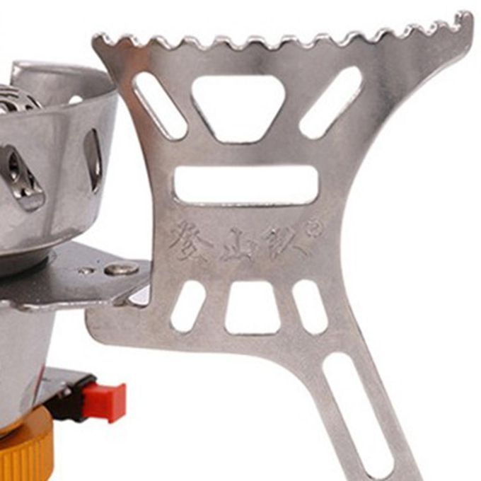 Portable Camping Gas Stove Portable 3 Furnaces Heads Lightweight For