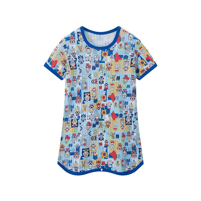 Hot-Selling New Arrival Male And Female Baby Breathing Cotton Nightgown Home Wear Summer P