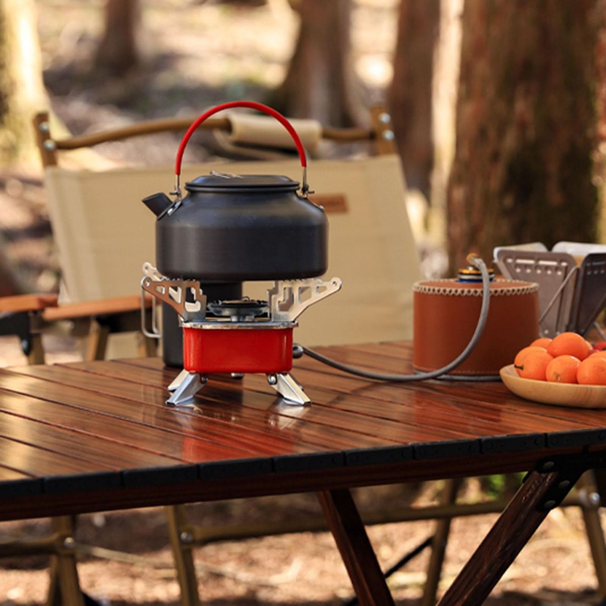 Camping Gas Adjustable Single Burner For TubeToLongTank