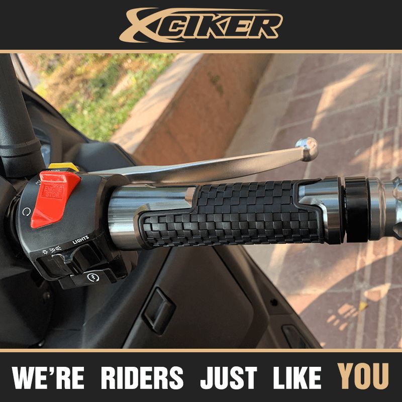 Universal grip motorcycle advanced handle