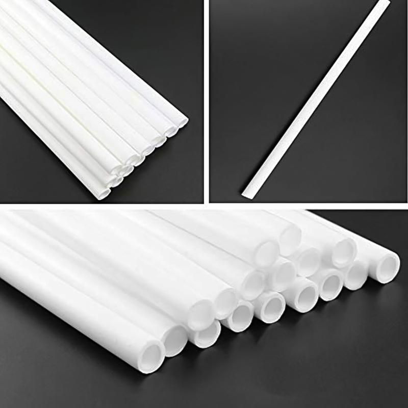 24Pcs/Set Sturdy Smooth Surface Cake Support Rod Plastic