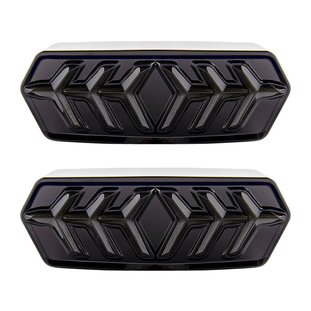 2 PCS LED Motorcycle Brake Daytime Turn Signal Light For Honda