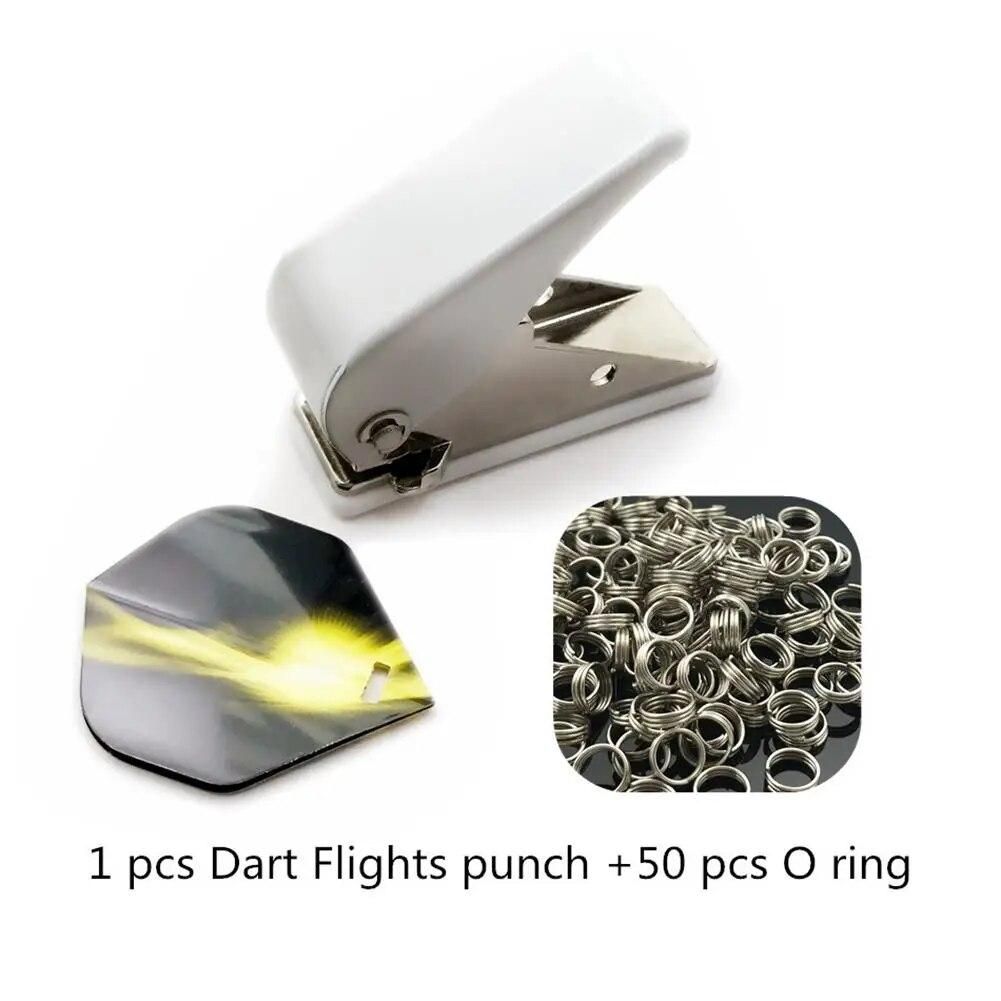 New Darts Puncher Set Flight Hole Punch Tool Set With Darts Round Shape Ring Dart Supplies