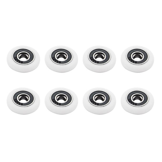 8 Pieces Shower Door Rollers, Wheels, Spare Parts, Bathroom Glass Door