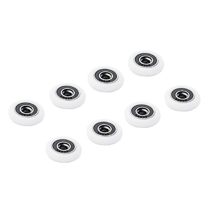 8 Pieces Shower Door Rollers, Wheels, Spare Parts, Bathroom Glass Door