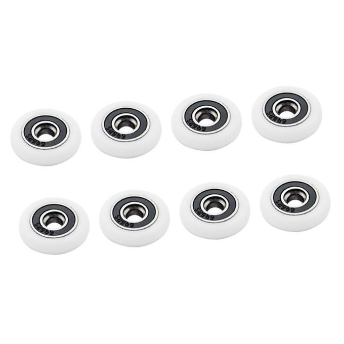 8 Pieces Shower Door Rollers, Wheels, Spare Parts, Bathroom Glass Door