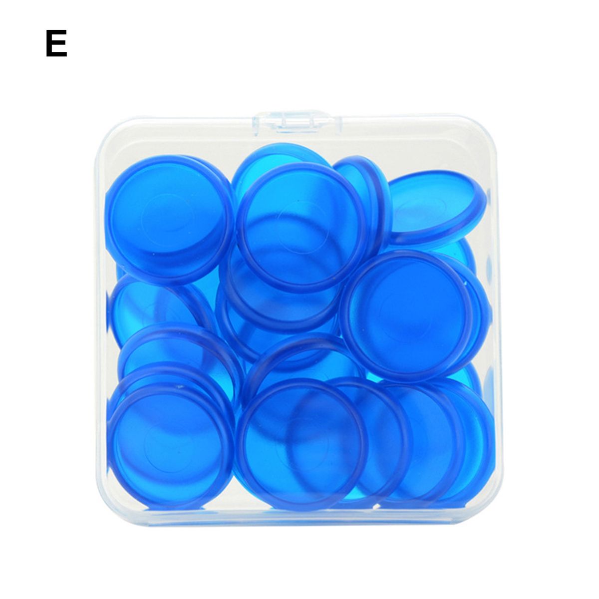 30 Pcs Loose Leaf Binder Rings Round Shape Round Shape E